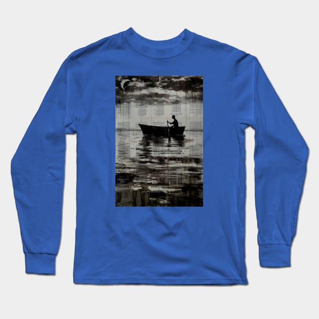 Floating solo Long Sleeve T-Shirt by Loui Jover 